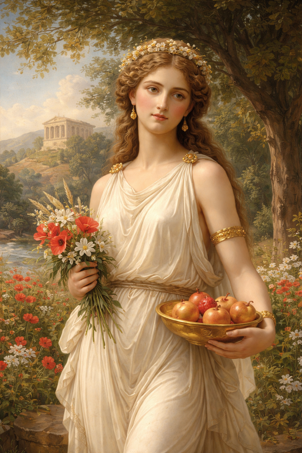 Kore, daughter of Zeus and Demeter