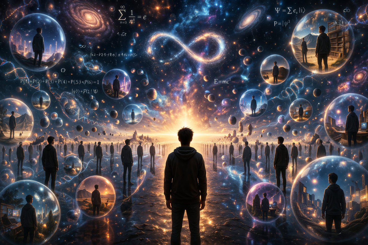 Did you know that you are one of an infinite number of you's in the multiverse.